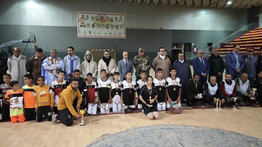 احتفالية المسيرة الخضراء وتوزيع الجوائز في دوري المرحوم مولاي خيري الوالي