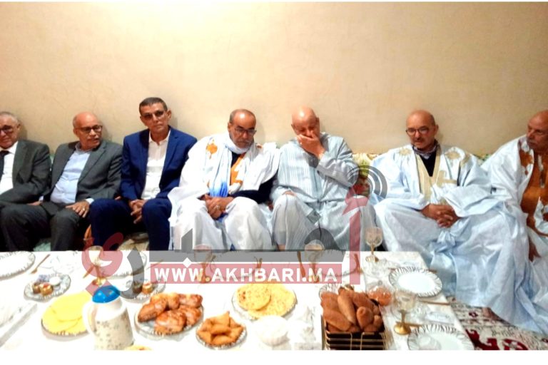 مولاي حمدي ولد الرشيد يقود وفد سياسي لتعزية السيد محمد بوبكر في وفاة والدته