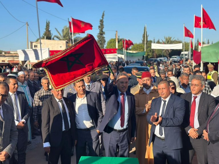 الذكرى 49 للمسيرة الخضراء المظفرة.. إعطاء إنطلاقة عدة مشاريع بإقليم سطات