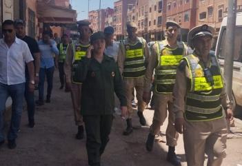 حملة تحرير الملك العمومي بخنيفرة : الإدارة الترابية تعلن الحرب على الفوضى الإشهارية