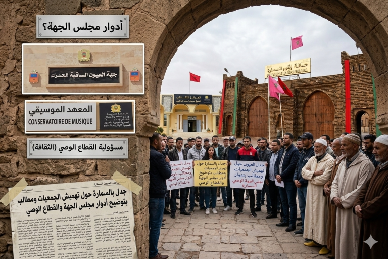 جدل بالسمارة حول تهميش الجمعيات ومطالب بتوضيح أدوار مجلس الجهة والقطاع الوصي