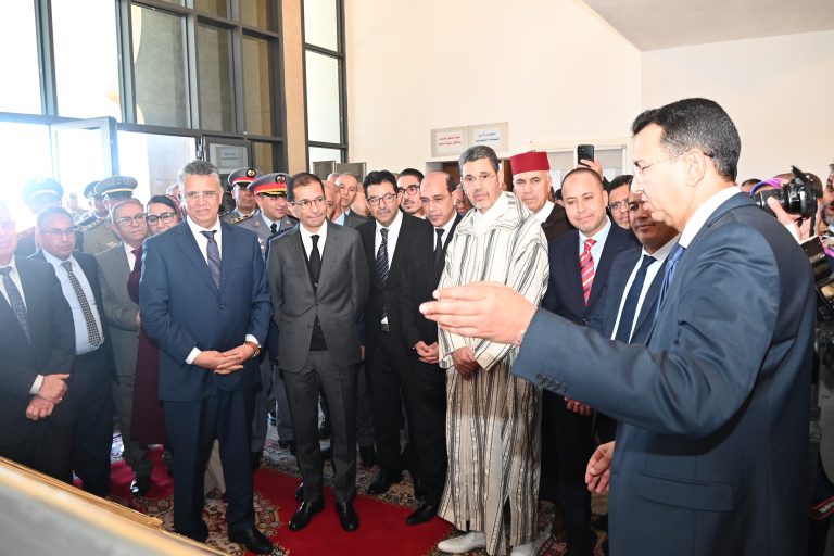 وزير العدل يشرف على تدشين المقر الجديد للمحكمة الابتدائية بمدينة الحاجب